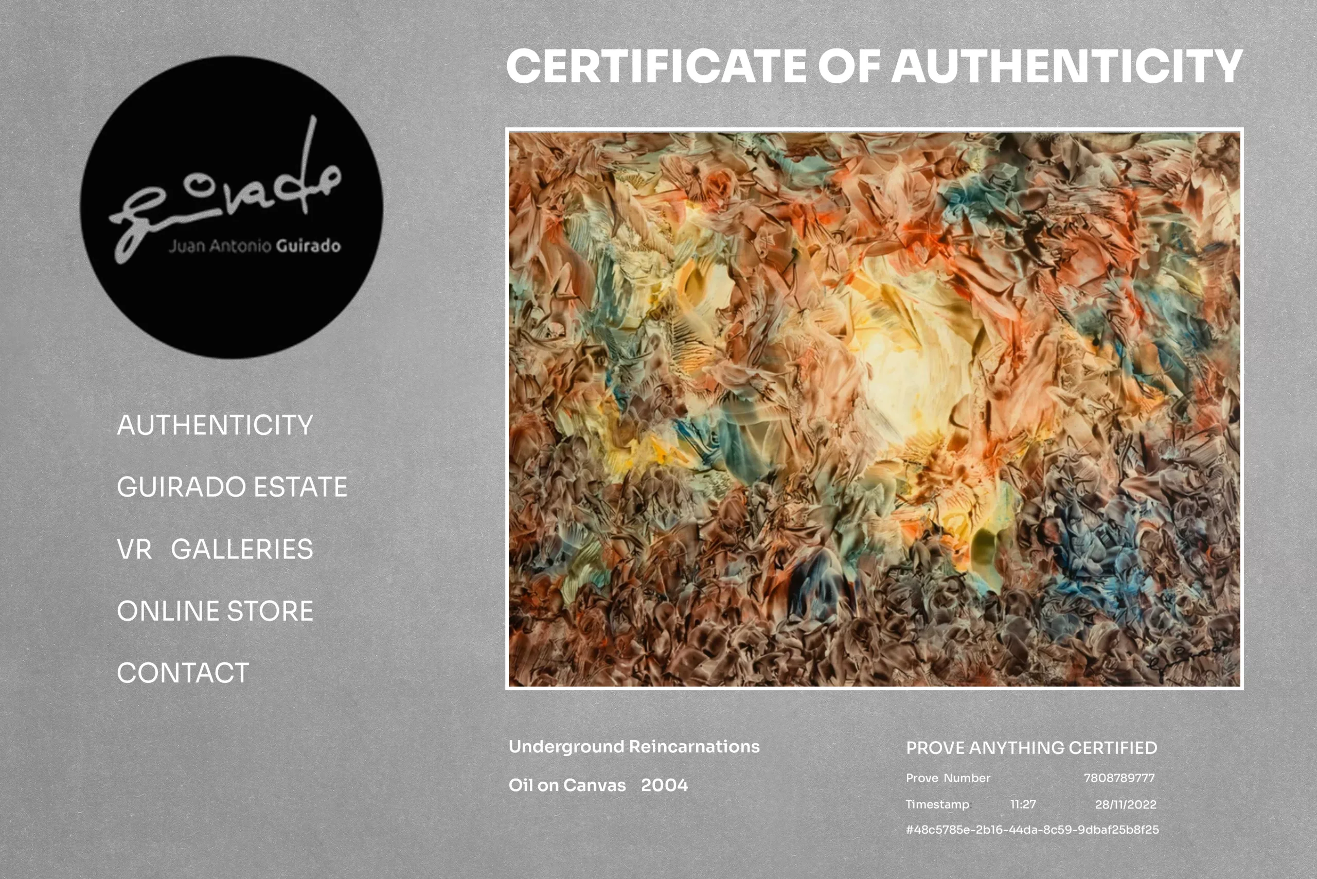 Authenticity & Provenance